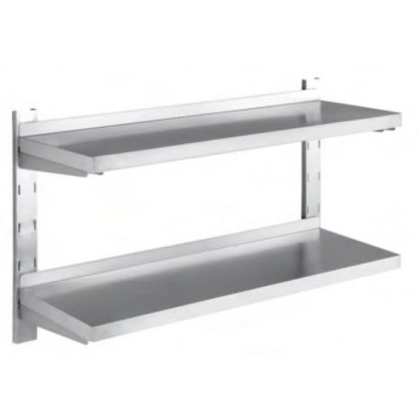 Ράφια Τοίχου 2 επιπέδων 160x35,5x70cm RNT WS160A 1294